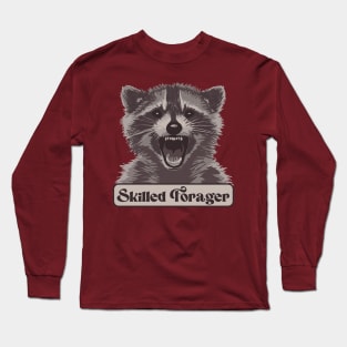 Skilled Forager Raccoon Long Sleeve T-Shirt